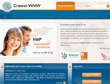 Tablet Screenshot of cybernetwmw.pl